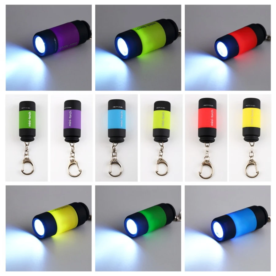 5PCS /lot Portable Mini Flashlight Keychain Key Chain USB Rechargeable Pocket Torch Light Lamp Outdoor Mini Flashlight Gift
5PCS /lot Portable Mini Flashlight Keychain Key Chain USB Rechargeable Pocket Torch Light Lamp Outdoor Mini Flashlight Gift