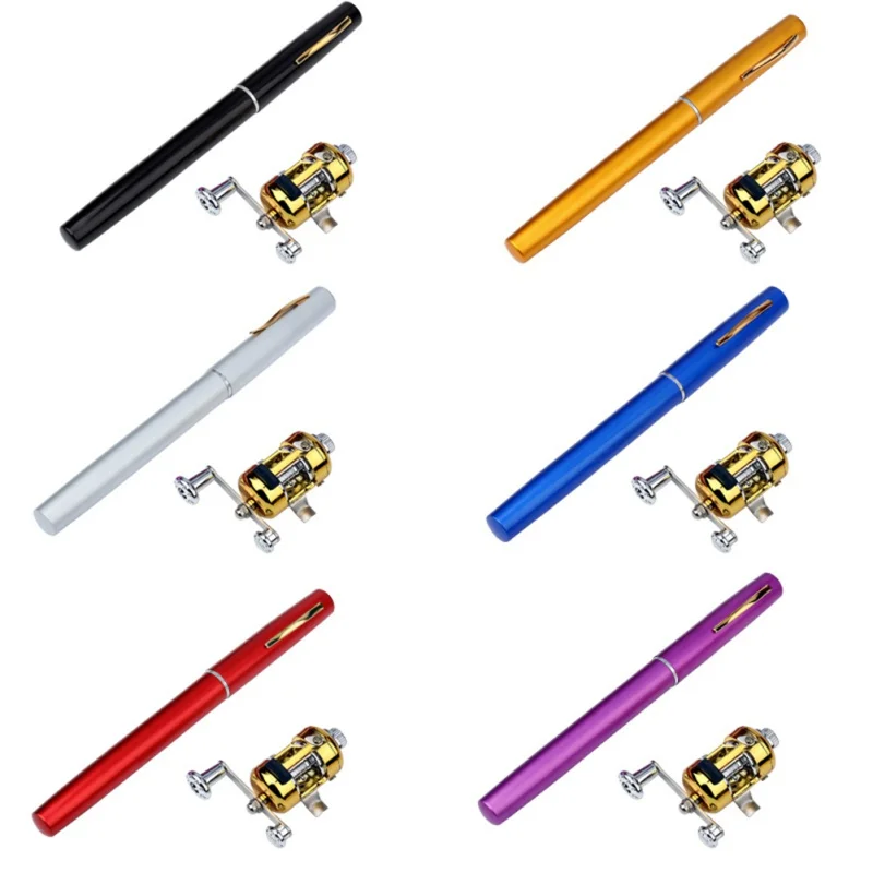 1PC Ice Fishing Mini Camping Travel Baitcasting Telescopic Pocket Pen Shape Fishing Rod + Reel Set Sea Fishing Rod Coil
1PC Ice Fishing Mini Camping Travel Baitcasting Telescopic Pocket Pen Shape Fishing Rod + Reel Set Sea Fishing Rod Coil