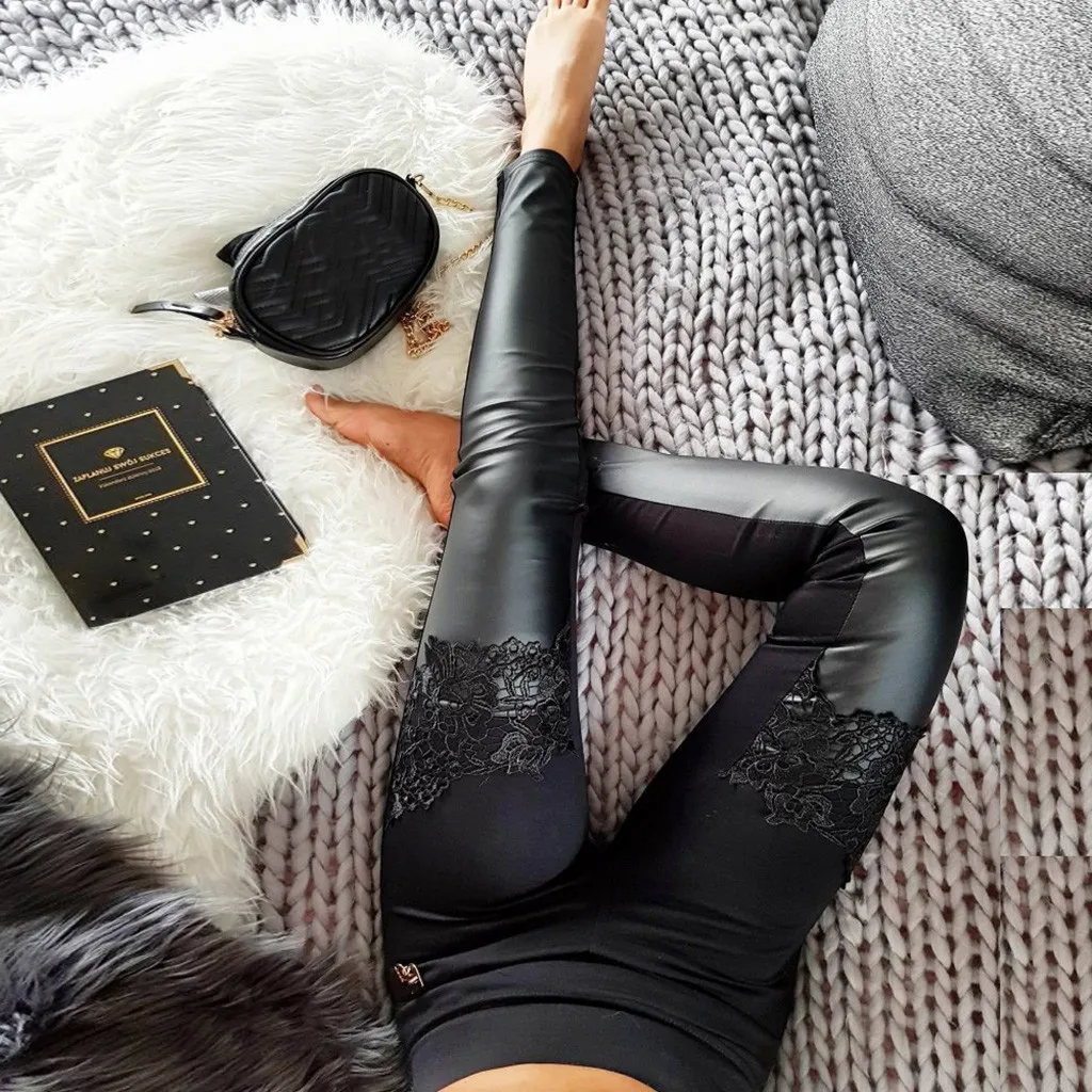 Summer Ladies Leather Pants 2019 Women Spring Streetwear Applique High Waist Woman fashion 2019 Pants Trousers Women Clothes 
Summer Ladies Leather Pants 2019 Women Spring Streetwear Applique High Waist Woman fashion 2019 Pants Trousers Women Clothes