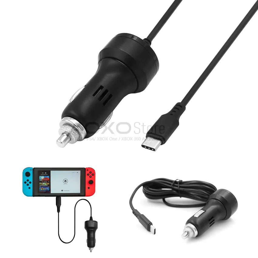 2M Cable Type C Car Charging Charger Power Adapter For Nintendo Switch Console Game Accessory Black
2M Cable Type C Car Charging Charger Power Adapter For Nintendo Switch Console Game Accessory Black