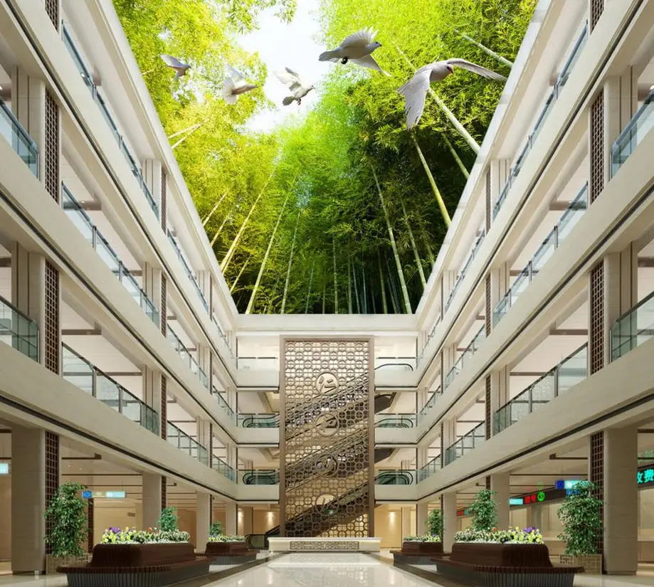 Customized 3d wallpaper 3d ceiling wallpaper murals bamboo wallpaper ceiling non-woven vinyl ceiling
Customized 3d wallpaper 3d ceiling wallpaper murals bamboo wallpaper ceiling non-woven vinyl ceiling