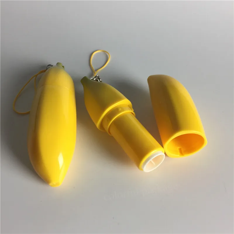 DHL 150pcs/lot Creative lip Balm Bottle For Child Gift Cosmetic Container Tube Empty Yellow Banana Lipstick Tube With Box Cute
DHL 150pcs/lot Creative lip Balm Bottle For Child Gift Cosmetic Container Tube Empty Yellow Banana Lipstick Tube With Box Cute