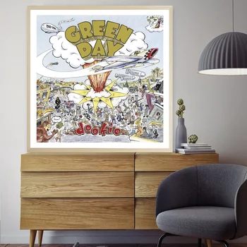 Dookie Green Day Rock Band Art Canvas Poster Music Album Poster Wall Pictures for Living Room No Frame
Dookie Green Day Rock Band Art Canvas Poster Music Album Poster Wall Pictures for Living Room No Frame