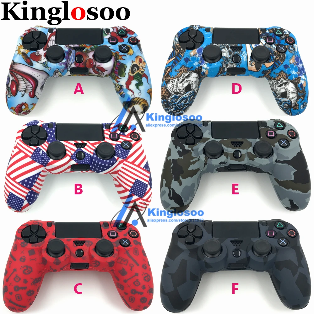 Silicone gel skin soft sleeve rubber protective cover case for Playstation 4 dualshock 4 PS4 Pro Slim Controller
Silicone gel skin soft sleeve rubber protective cover case for Playstation 4 dualshock 4 PS4 Pro Slim Controller