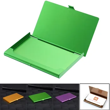 Dress Women Men Creative Aluminum Holder Metal Cover Credit Business Card Wallet Senior Card Case Caso de cartao senior 50
Dress Women Men Creative Aluminum Holder Metal Cover Credit Business Card Wallet Senior Card Case Caso de cartao senior 50