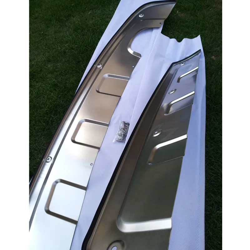 Free shipping 2 pcs Front Stainless Steel Chrome Rear Bumper Guard Protector Skid Plate for Volkswagen Tiguan 2013 2014 2015
Free shipping 2 pcs Front Stainless Steel Chrome Rear Bumper Guard Protector Skid Plate for Volkswagen Tiguan 2013 2014 2015