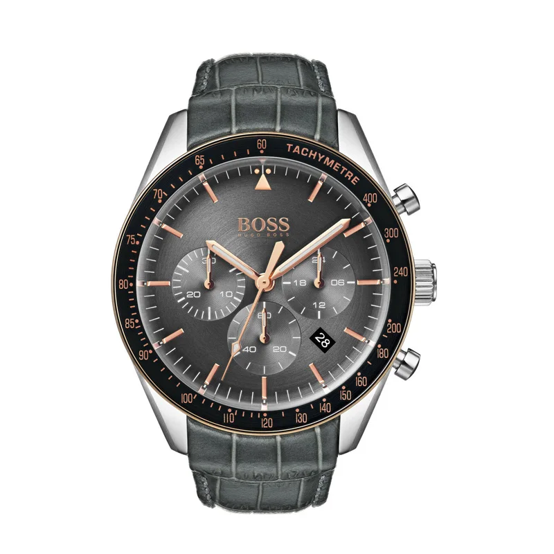 BOSS Trophy Chronograph Watch Mens Quartz Wristwatch Fashion Business Watch with Leather Strap - 1513628
BOSS Trophy Chronograph Watch Mens Quartz Wristwatch Fashion Business Watch with Leather Strap - 1513628