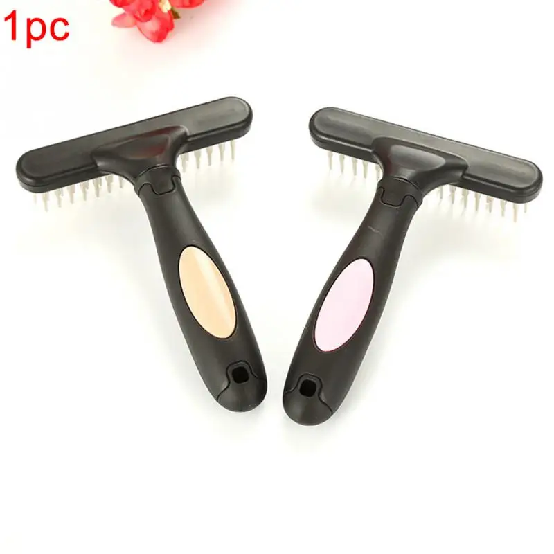 3 Colors Pet Grooming Comb Double Row Pins Undercoat Rake for Dogs & Cats Professional Pet Shedding Tool with Round Steel Pins
3 Colors Pet Grooming Comb Double Row Pins Undercoat Rake for Dogs & Cats Professional Pet Shedding Tool with Round Steel Pins