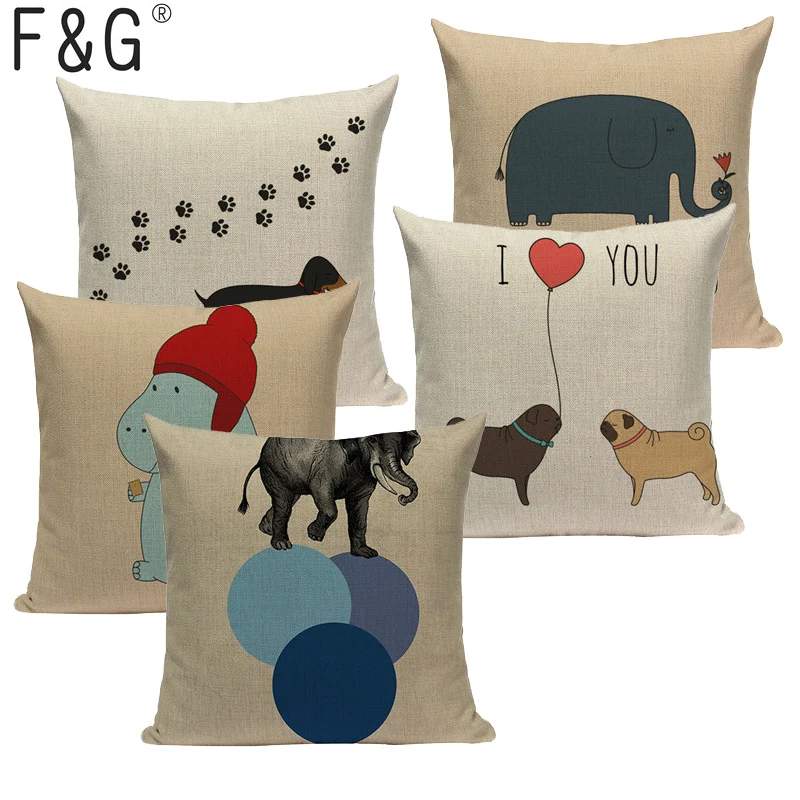 Cartoon animal cushions cover decorative dachshund Cute hippo cushions for sofa Cute Room linen square print pillow case custom
Cartoon animal cushions cover decorative dachshund Cute hippo cushions for sofa Cute Room linen square print pillow case custom