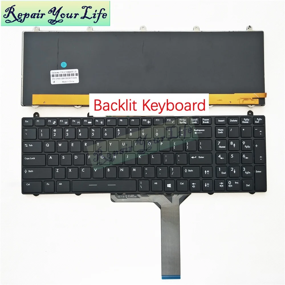 Full RGB MSI GE60 GE70 GT60 GT70 Laptop Black Backlit Keyboard