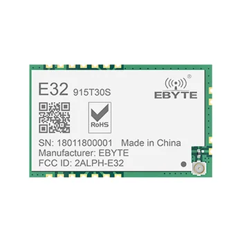 LoRa 915MHZ SX1276 Wireless Transceiver Module Long Range RF Transmitter Receiver IPEX Connector
LoRa 915MHZ SX1276 Wireless Transceiver Module Long Range RF Transmitter Receiver IPEX Connector