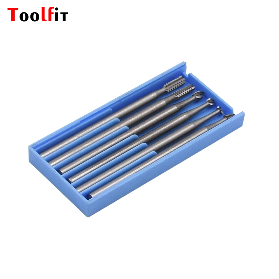6pcs Rotary Bus Sets 0.9 1.4 1.8 2.3mm with Round/Wheel/Pointed/Bud/Cylinder/Cone Shapes.
6pcs Rotary Bus Sets 0.9 1.4 1.8 2.3mm with Round/Wheel/Pointed/Bud/Cylinder/Cone Shapes.