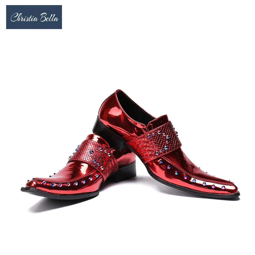 Christia Bella Men Shoes Casual Luxury print Genuine Leather Formal Dress Buckle Straps Square Toe Wedding Shoes Zapatos Hombre
Christia Bella Men Shoes Casual Luxury print Genuine Leather Formal Dress Buckle Straps Square Toe Wedding Shoes Zapatos Hombre