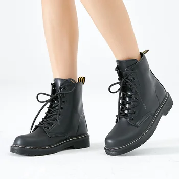 Women Boots Soft Leather Shoes Female Motocycle Ankle Boots For Autumn Winter Shoes Woman Punk Botas Mujer Winter Boots Size 43
Women Boots Soft Leather Shoes Female Motocycle Ankle Boots For Autumn Winter Shoes Woman Punk Botas Mujer Winter Boots Size 43