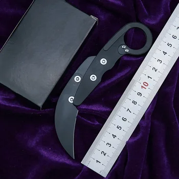 LEMIFSHE New Mechanical Claw D2 Steel Folding Knife Aluminum Alloy Camping Hunting Survival Tactical Pocket Knives Tool
LEMIFSHE New Mechanical Claw D2 Steel Folding Knife Aluminum Alloy Camping Hunting Survival Tactical Pocket Knives Tool