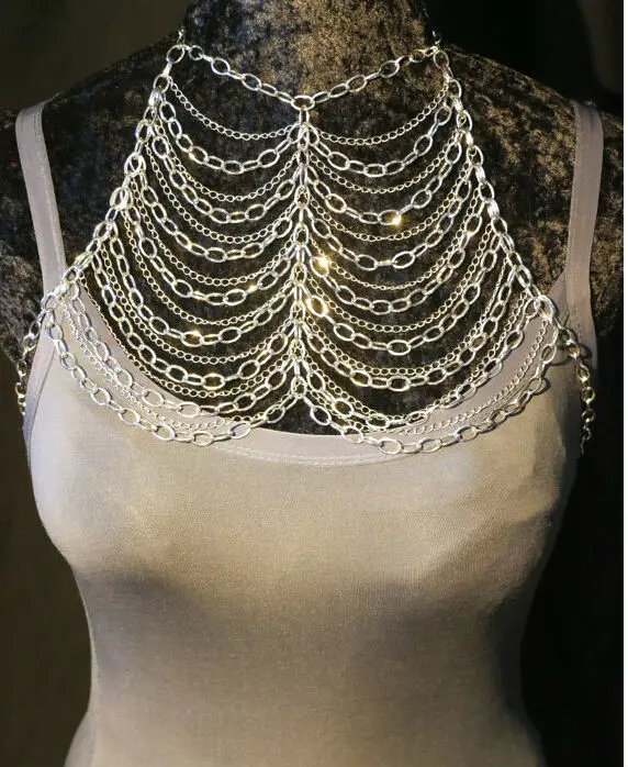 HOT SALE! Free Shipping Fashion B662 Women Silver Chains Unique Design Layers Sexy Body Chains Jewelry 3 Colors
HOT SALE! Free Shipping Fashion B662 Women Silver Chains Unique Design Layers Sexy Body Chains Jewelry 3 Colors