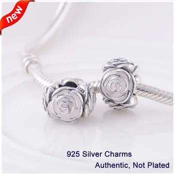 Compatible with Fandola Jewelry Bracelets 100% Authentic 925 Sterling Silver Beads Light Pink Enamel Rose Flower Charms CKK
Compatible with Fandola Jewelry Bracelets 100% Authentic 925 Sterling Silver Beads Light Pink Enamel Rose Flower Charms CKK