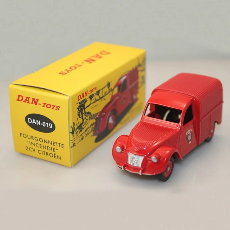 Atlas 1:43 DAN Toys DAN 019 CITROEN 2CV Post vans Fourgonnette Incendie Diecast Cars Models Vehicles Collection
Atlas 1:43 DAN Toys DAN 019 CITROEN 2CV Post vans Fourgonnette Incendie Diecast Cars Models Vehicles Collection