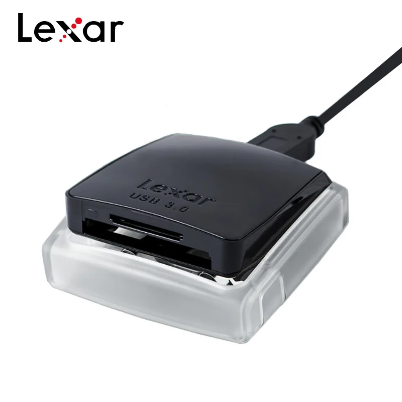 Lexar External Card Reader High Speed 2 in 1 Professional USB 3.0 CompactFlash SDXC/SDHC CF Card SD Card Dual-Slot Reader
Lexar External Card Reader High Speed 2 in 1 Professional USB 3.0 CompactFlash SDXC/SDHC CF Card SD Card Dual-Slot Reader