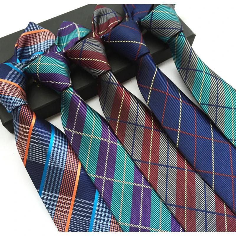 High quality men The latest high-density British plaid shirt tie cloth tie 8cm skinny necktie brand 2018 luxury gravata slim l
High quality men The latest high-density British plaid shirt tie cloth tie 8cm skinny necktie brand 2018 luxury gravata slim l