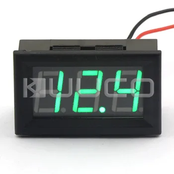 Digital Meter DC7V~100V Voltmeter 0.56" Green Led Display Voltage Meter DC 12V 24V Volt Meter for Motor /Motorcycle /Car/Battery
Digital Meter DC7V~100V Voltmeter 0.56" Green Led Display Voltage Meter DC 12V 24V Volt Meter for Motor /Motorcycle /Car/Battery