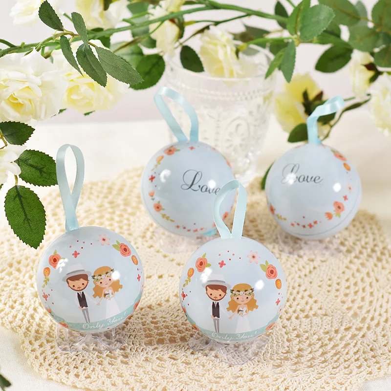 5pcs/lot 6.8cm Spherical Tinplate Sweet Ball Candy Box Round Light Blue Bride And Groom Wedding Souvenir Party Favor Gift Box
5pcs/lot 6.8cm Spherical Tinplate Sweet Ball Candy Box Round Light Blue Bride And Groom Wedding Souvenir Party Favor Gift Box