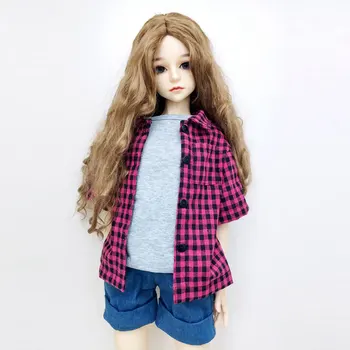 Doll Clothes Plaid shirt dress Accessories for 1/6 1/3 1/4 BJD Dolls coat Gifts for Children
Doll Clothes Plaid shirt dress Accessories for 1/6 1/3 1/4 BJD Dolls coat Gifts for Children