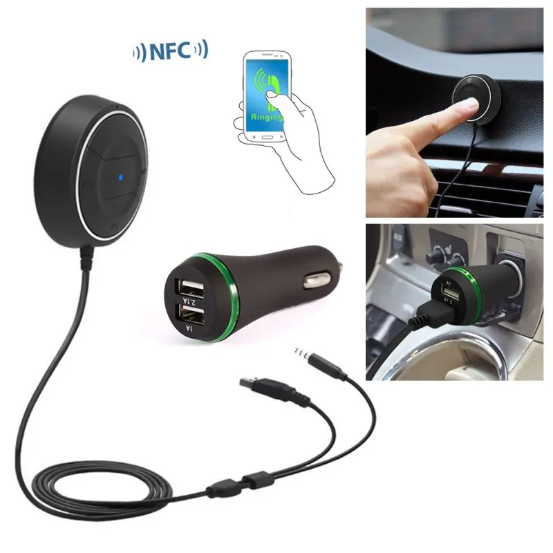 Bluetooth 4.0 Wireless Music Receiver 3.5mm Adapter Handsfree Car AUX Speaker New
Bluetooth 4.0 Wireless Music Receiver 3.5mm Adapter Handsfree Car AUX Speaker New