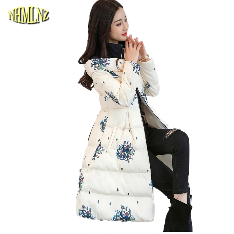 2019 Winter New Women's Cotton Coat Korean Medium long Large Size Cotton Jacket Comfortable Slim Printing Cotton Coat HAH107
2019 Winter New Women's Cotton Coat Korean Medium long Large Size Cotton Jacket Comfortable Slim Printing Cotton Coat HAH107