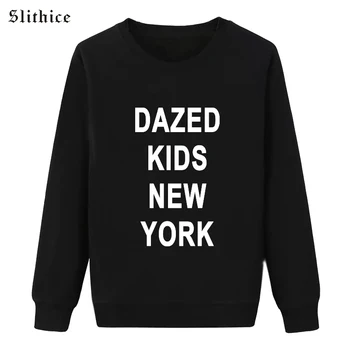 Slithice New Fashion Sweatshirts pullovers female Long Sleeve round neck casual Letter Printed Women sweatshirt clothes
Slithice New Fashion Sweatshirts pullovers female Long Sleeve round neck casual Letter Printed Women sweatshirt clothes