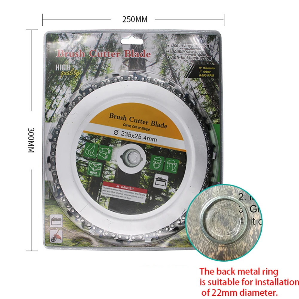 9 Inch Chain Plate Angle Grinding Chain Disc Wheel Wood Carving Disc for Angle Grinder
9 Inch Chain Plate Angle Grinding Chain Disc Wheel Wood Carving Disc for Angle Grinder