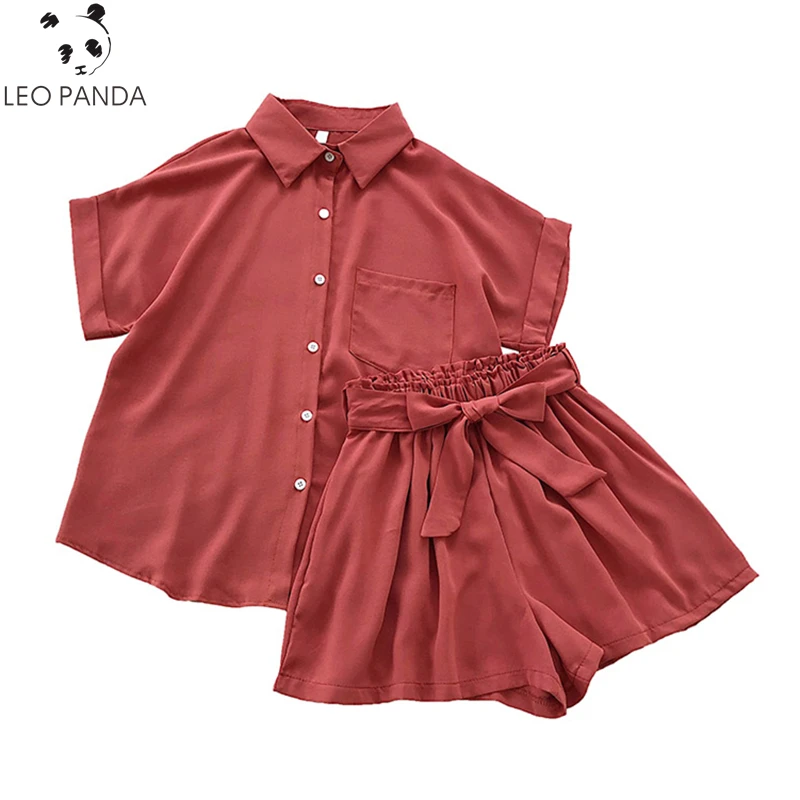 2019 Summer Two Pieces Set Women Chiffon Blouses Shirt+Elastic Waisted Shorts Korean Clothes Loose Sets Outfits Suits Clothing
2019 Summer Two Pieces Set Women Chiffon Blouses Shirt+Elastic Waisted Shorts Korean Clothes Loose Sets Outfits Suits Clothing