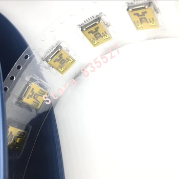 200PCS/LOT in reel 5PF female mini USB MINI female socket 5P SMD 5PIN Connector Plug USB Interface 5 needle MP3 data port 
200PCS/LOT in reel 5PF female mini USB MINI female socket 5P SMD 5PIN Connector Plug USB Interface 5 needle MP3 data port