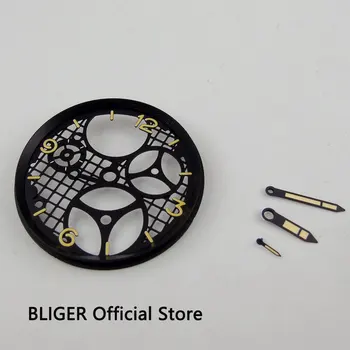 38.9mm Black PVD Coated Three-dimensional Luminous Marks Watch Dial+Hands Fit For ETA 6497 6498 Hand ST 3600 Winding Movement
38.9mm Black PVD Coated Three-dimensional Luminous Marks Watch Dial+Hands Fit For ETA 6497 6498 Hand ST 3600 Winding Movement