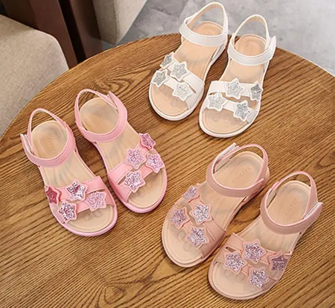 Girls Sandals Toddler Infant Kids Shoes Star Sequins Bling Princess Shoes Sandals for Girl Summer Beach Shoes
Girls Sandals Toddler Infant Kids Shoes Star Sequins Bling Princess Shoes Sandals for Girl Summer Beach Shoes