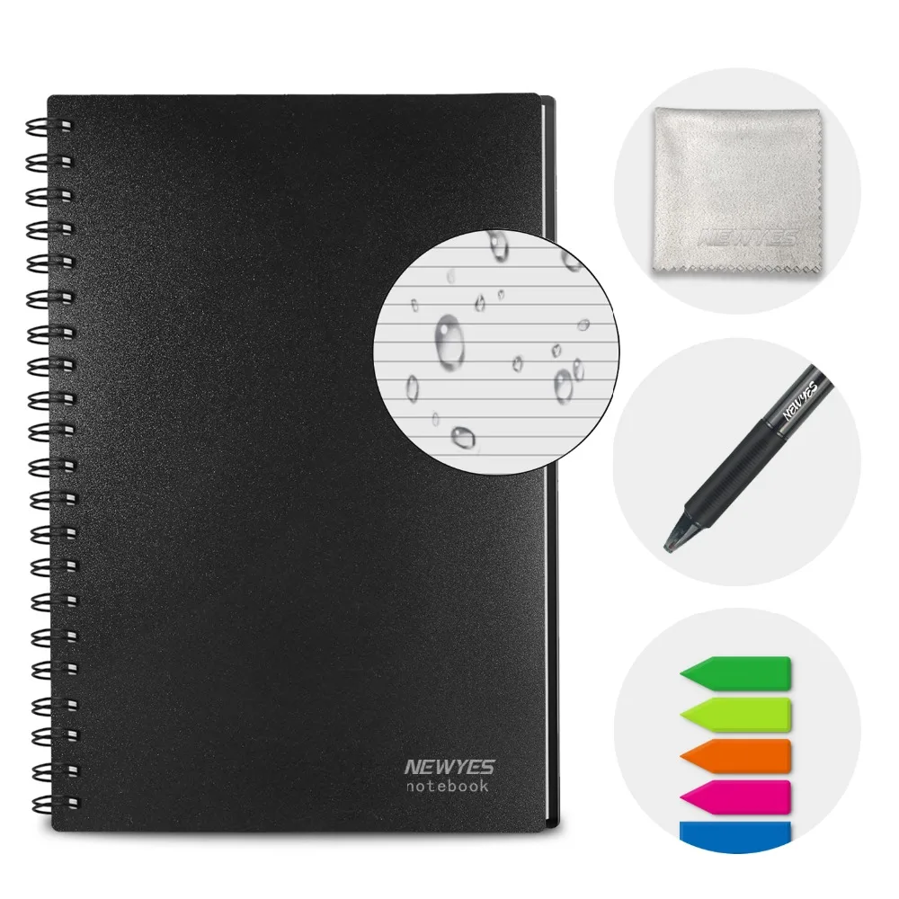 NeWYeS A6 Reusable Smart Erasable Notebook Journal Microwave Wave Cloud Erase Notepad Sketch Pocket book Lined With ink Pen Gift
NeWYeS A6 Reusable Smart Erasable Notebook Journal Microwave Wave Cloud Erase Notepad Sketch Pocket book Lined With ink Pen Gift