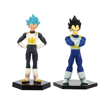 2pcs/lot 16-17cm Anime Dragon Ball Z Super Saiyan Figurine Vegeta Son goku Action Figure PVC Model Collectible Toy
2pcs/lot 16-17cm Anime Dragon Ball Z Super Saiyan Figurine Vegeta Son goku Action Figure PVC Model Collectible Toy