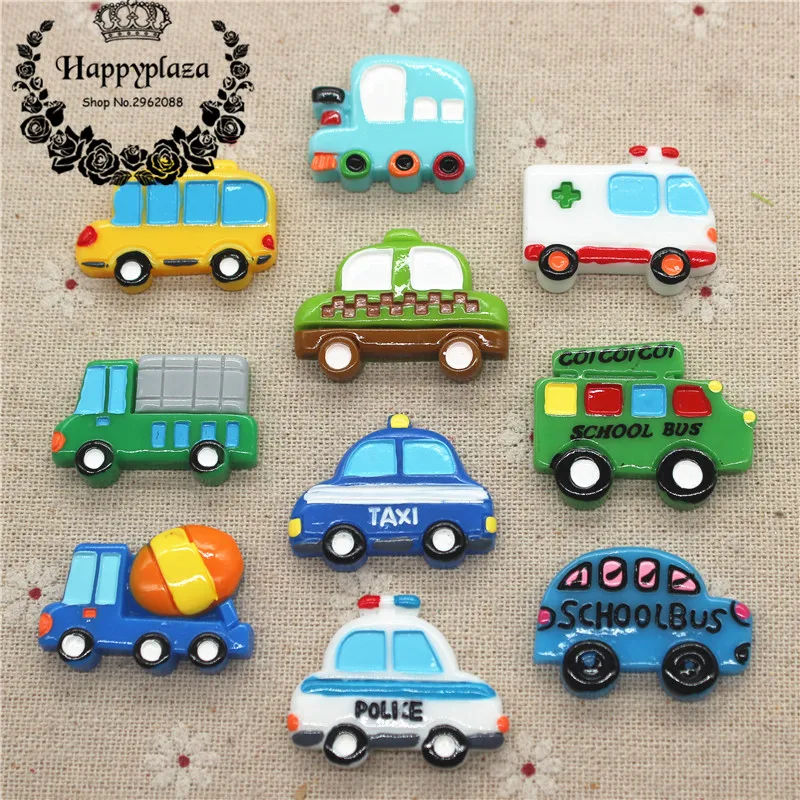 10PCS Kawaii Cartoon Car Resin Miniature Flatback Cabochon Art Supply DIY Craft Scrapbooking,About 30mm
10PCS Kawaii Cartoon Car Resin Miniature Flatback Cabochon Art Supply DIY Craft Scrapbooking,About 30mm