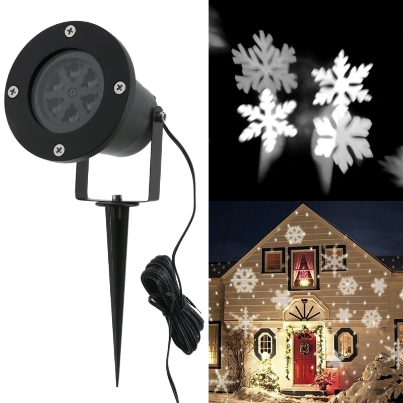 Waterproof Lawn Light Outdoor Moving Snowflake Laser Projector Landscape Effect Stage Lamp Christmas Festival LED Garden Light
Waterproof Lawn Light Outdoor Moving Snowflake Laser Projector Landscape Effect Stage Lamp Christmas Festival LED Garden Light