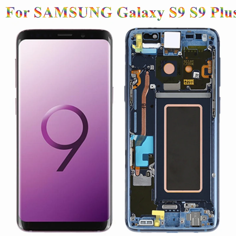 ORIGINAL New For SAMSUNG Galaxy S9 S9+ Plus G960 G965 LCD Display Touch Screen With Frame Digitizer Assembly Replacement
ORIGINAL New For SAMSUNG Galaxy S9 S9+ Plus G960 G965 LCD Display Touch Screen With Frame Digitizer Assembly Replacement