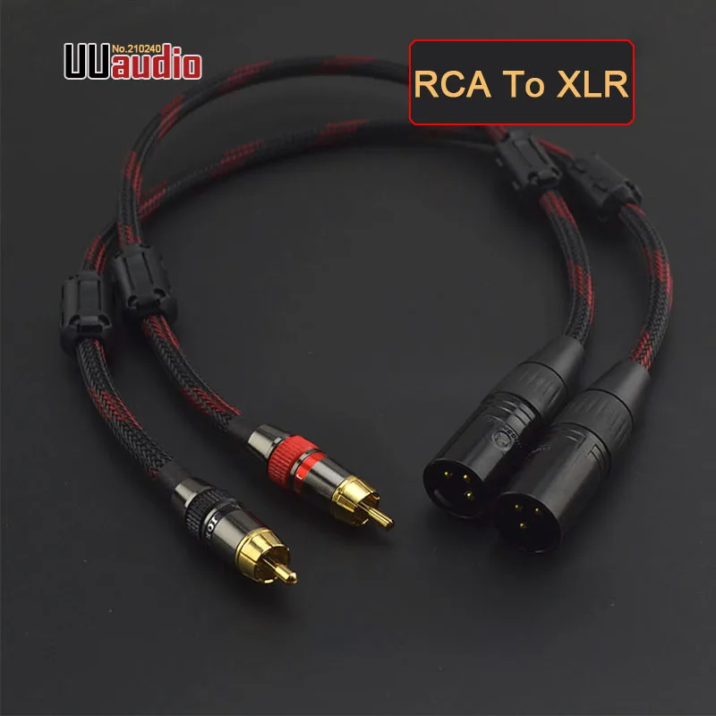 1Pair HIFI RCA to XLR Audio Cable Male To Female ( Male To Male) / 0.5m 1m 1.5m 2m 3m 5m
1Pair HIFI RCA to XLR Audio Cable Male To Female ( Male To Male) / 0.5m 1m 1.5m 2m 3m 5m