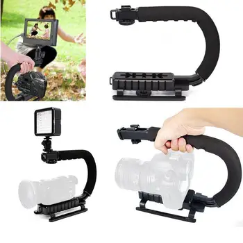 Yiwa U shape Handheld Bracket Handle Grip Stabilizer for Canon DSLR Camera Camcorder Video Camera Accessories
Yiwa U shape Handheld Bracket Handle Grip Stabilizer for Canon DSLR Camera Camcorder Video Camera Accessories