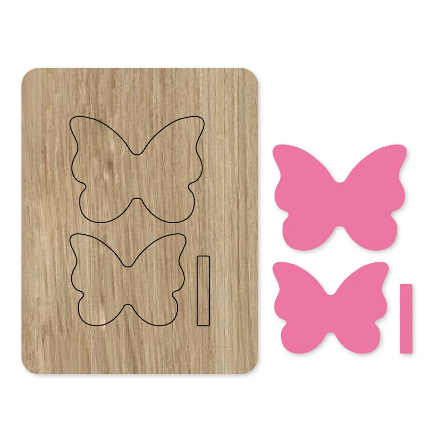 Butterfly Wood Die Cuts Mold Accessories for Cutting Leather,Paper,Felt,Steel Punch - Leather Crafts DIY Scrapbooking Decoration
Butterfly Wood Die Cuts Mold Accessories for Cutting Leather,Paper,Felt,Steel Punch - Leather Crafts DIY Scrapbooking Decoration