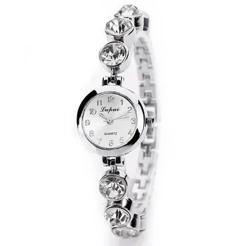 LVPAI Women watches Fashion Woman Stainless Steel Crystal Dial Quartz Crystal stone Luxury Bracelet Wrist Watch lady dress G20
LVPAI Women watches Fashion Woman Stainless Steel Crystal Dial Quartz Crystal stone Luxury Bracelet Wrist Watch lady dress G20