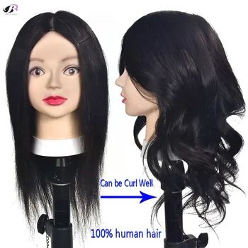 Bolihair 100 Human Hair Best Quality Female Mannequin Head With Natural Hair Mannequin Professional Hairdressing Training Heads
Bolihair 100 Human Hair Best Quality Female Mannequin Head With Natural Hair Mannequin Professional Hairdressing Training Heads