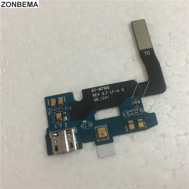 ZONBEMA Charging Charger Port USB Dock Connector Flex Ribbon Cable For Samsung Galaxy Note 2 N7100 L900 i605 N7105 i317 T889
ZONBEMA Charging Charger Port USB Dock Connector Flex Ribbon Cable For Samsung Galaxy Note 2 N7100 L900 i605 N7105 i317 T889