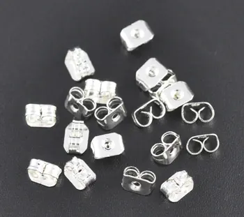 DoreenBeads Copper Earring Components Post Stopper Bowknot Silver Plated 5mm(2/8")x 4mm(1/8"),50 PCs
DoreenBeads Copper Earring Components Post Stopper Bowknot Silver Plated 5mm(2/8")x 4mm(1/8"),50 PCs