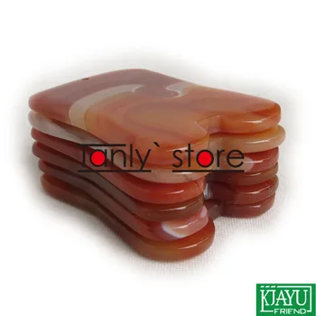 Gift chart & beauty bag! Traditional Massage Tool Guasha Beauty kit Natural Red Agate Stone square shape 2pcs/lot
Gift chart & beauty bag! Traditional Massage Tool Guasha Beauty kit Natural Red Agate Stone square shape 2pcs/lot