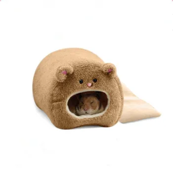 Cute Hamster Nest Small Animal Cages Pet Rabbit Hamster House Bed Rat Qquirrel Guinea Winter Warm Hanging Cage 
Cute Hamster Nest Small Animal Cages Pet Rabbit Hamster House Bed Rat Qquirrel Guinea Winter Warm Hanging Cage