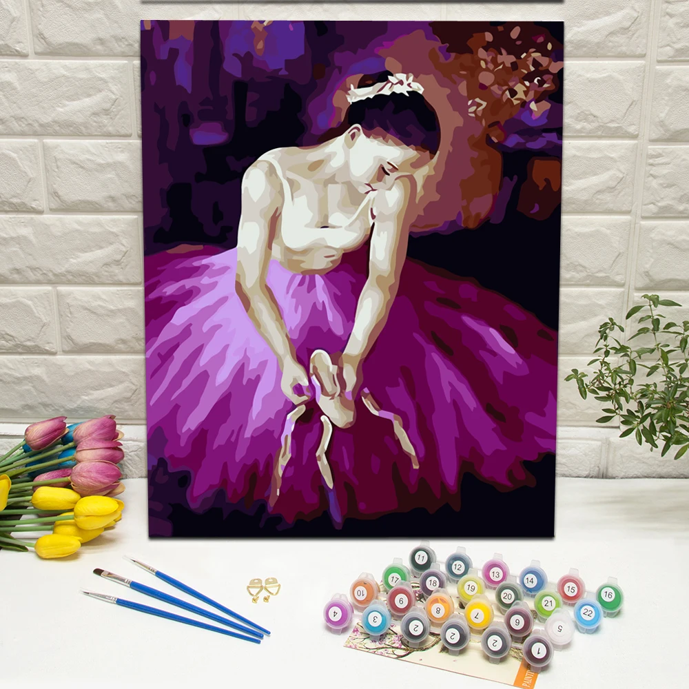 Framed Ballet Oil Painting by Number Hand Painted Canvas Wall Art For Living Room Decoration Wall Art 40x50cm Unique Gifts
Framed Ballet Oil Painting by Number Hand Painted Canvas Wall Art For Living Room Decoration Wall Art 40x50cm Unique Gifts